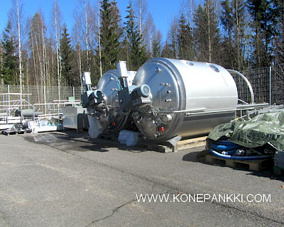 Stainless steel tank with mixer Euro 2022-6