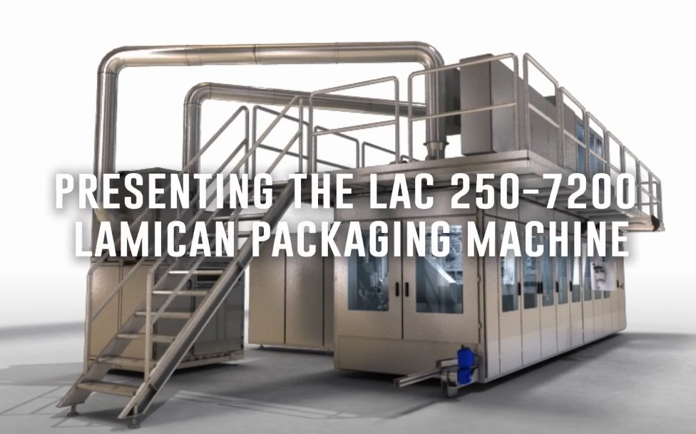 Lamican 250 - 7200 liquid packaging system for aseptic cardboard cans