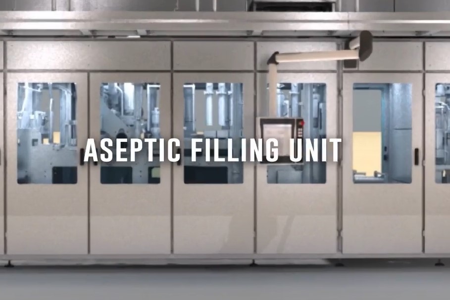 Lamican 250 - 7200 liquid packaging system for aseptic cardboard cans
