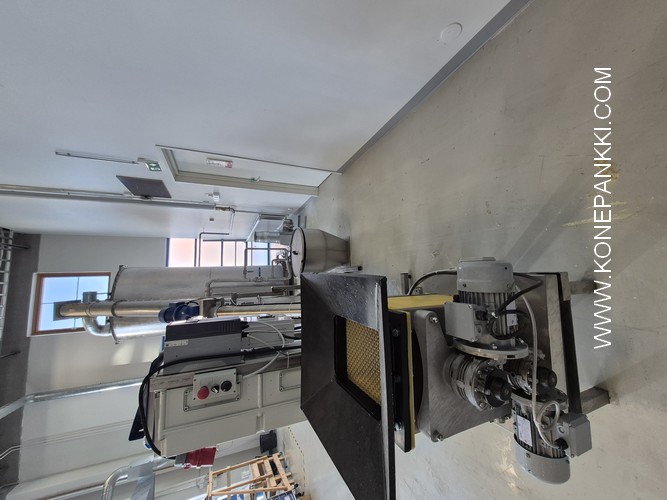 Stainless Steel Tank With Powder Feed Konepankki